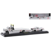 M2 Machines Coca-Cola Auto-Haulers Release TW016 - 1968 Chevy C60 Truck and 1979 Chevy Silverado