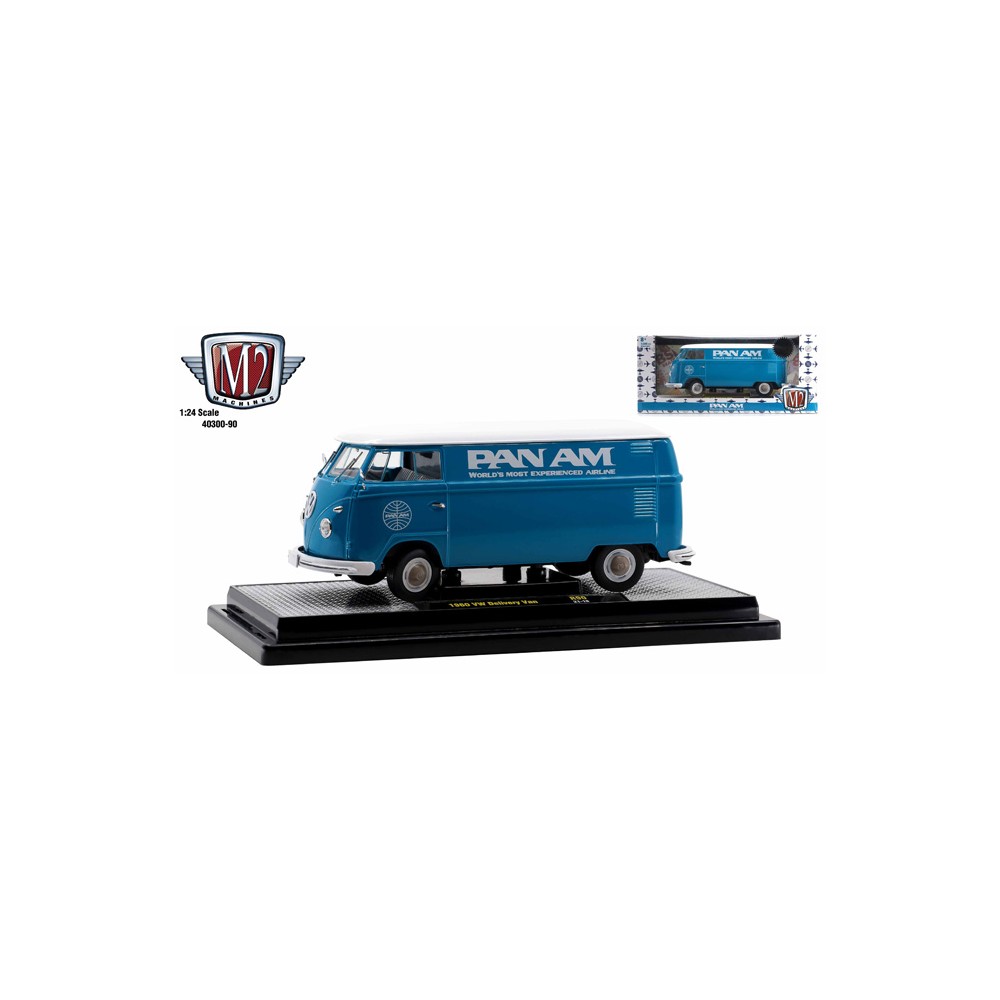 M2 Machines 1:24 Scale - 1960 Volkswagen Delivery Van