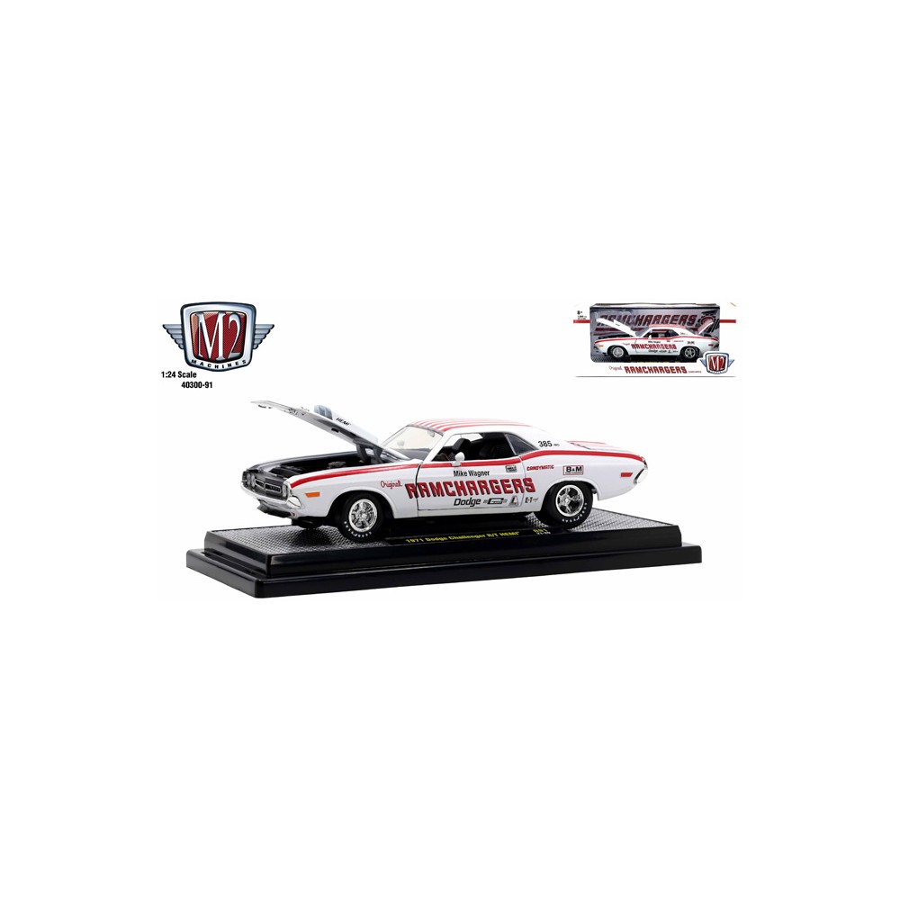 M2 Machines 1:24 Scale - 1971 Dodge Challenger R/T HEMI