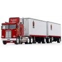 DCP by First Gear - Kenworth K100 COE with Double Pup Dry Goods Trailers CR England