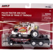 Ertl Case IH Puller Tractor and Sled - Mighty Magnum