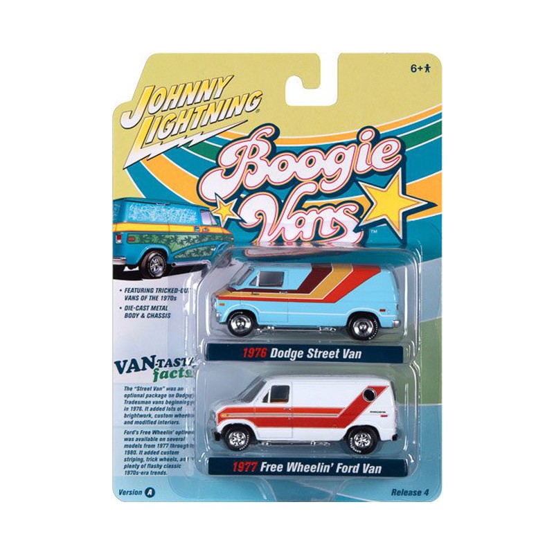 Johnny Lightning Twin Packs Boogie Vans