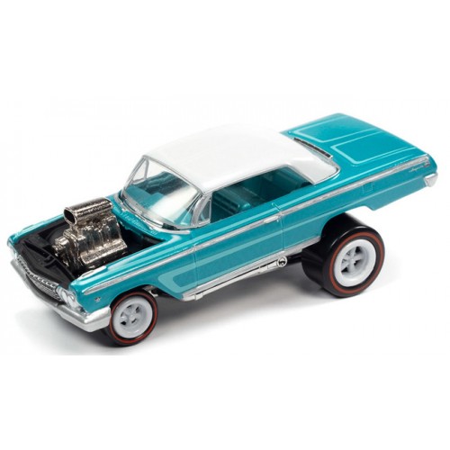Johnny Lightning Street Freaks 2021 Release 4A - 1962 Chevy Impala Coupe