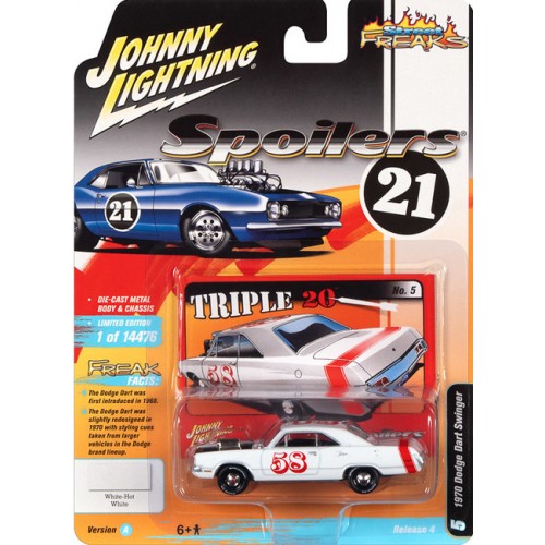 Johnny Lightning Street Freaks 2021 Release 4A - 1970 Dodge Dart Swinger