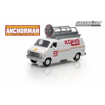Greenlight Hollywood Series 8 - Channel 9 News Team Dodge Van