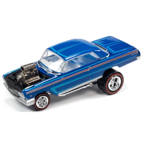 Johnny Lightning Street Freaks 2021 Release 4B - 1962 Chevy Impala Coupe