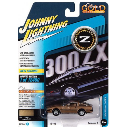 Johnny Lightning Classic Gold 2022 Release 2A - 1984 Nissan 300ZX