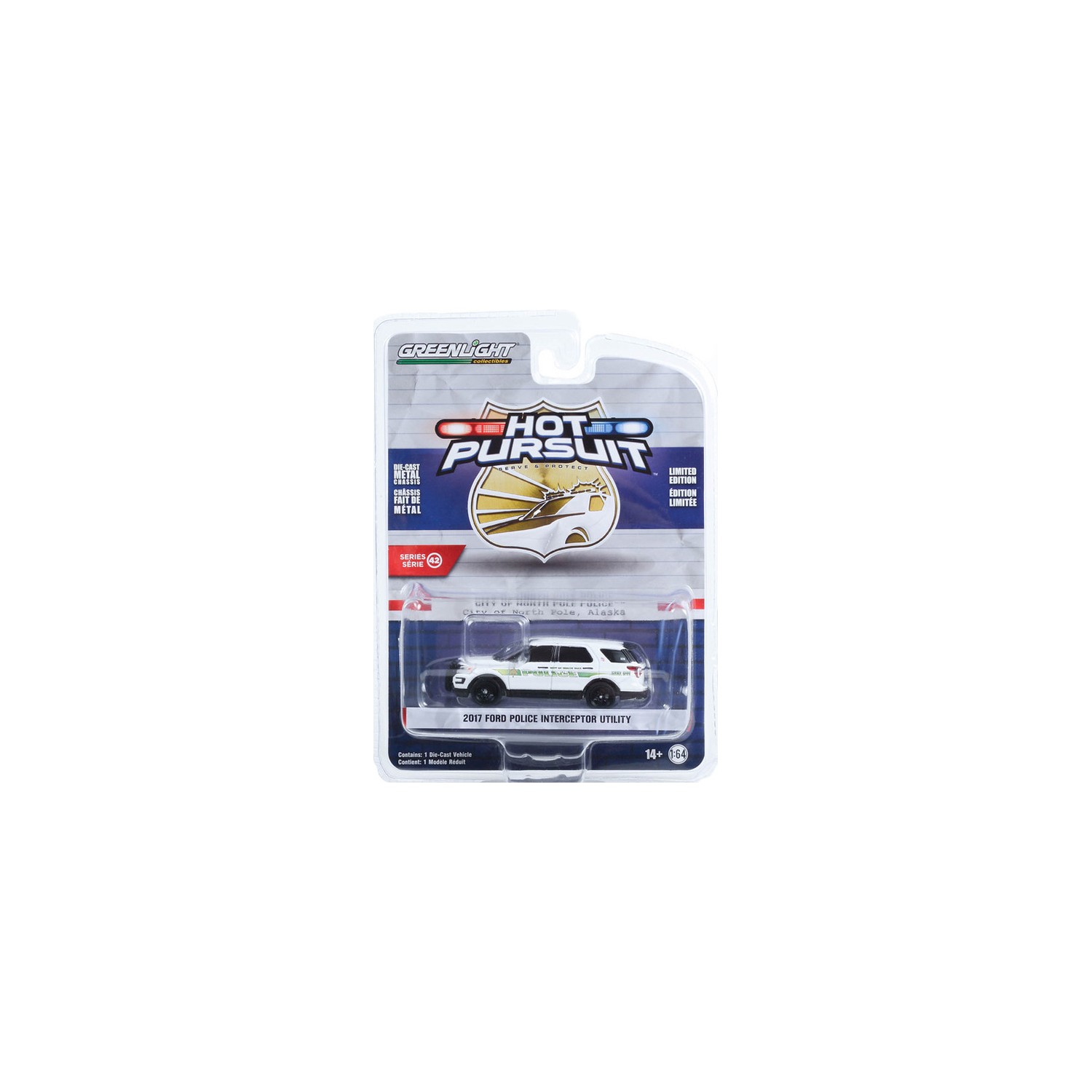 Greenlight 1/64 Ford Interceptor Utility NYPD 2020 - Modèle Réduit Die-cast Police - Édition Limitée
