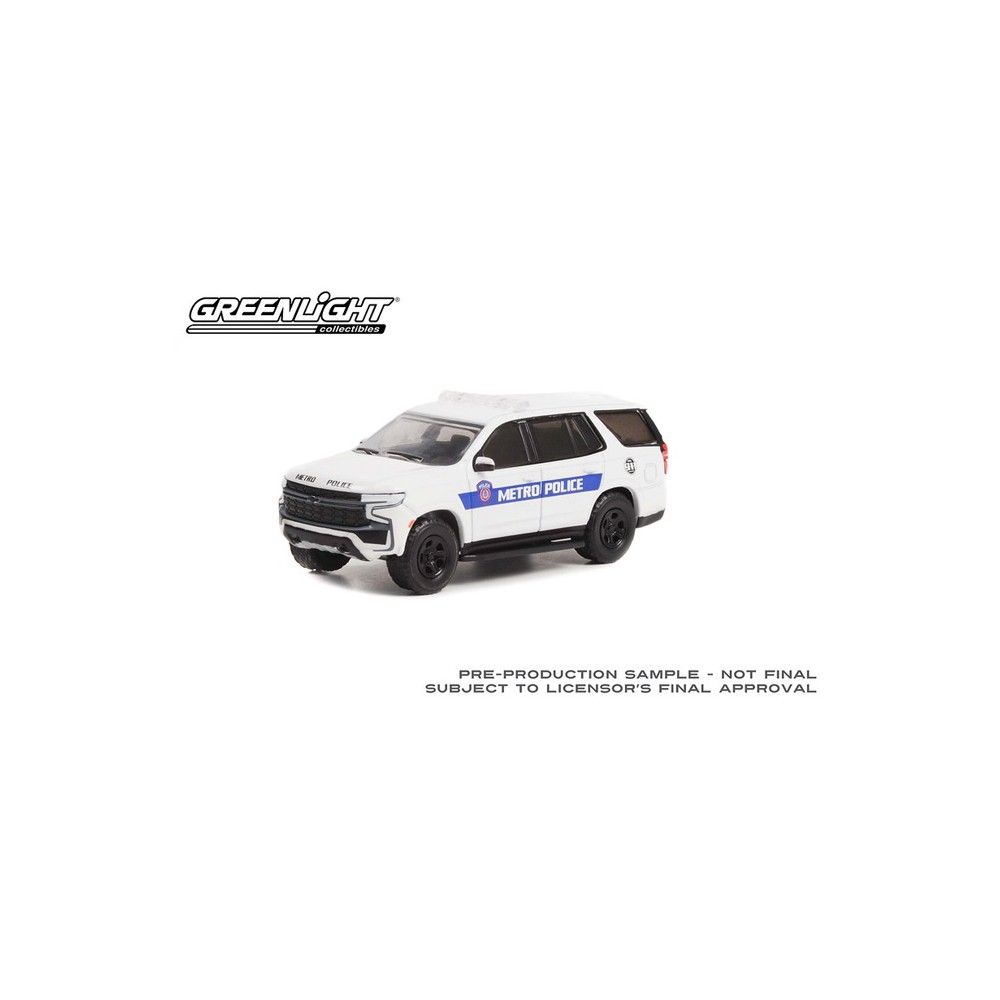 Greenlight Hot Pursuit Series 42 - 2021 Chevrolet Tahoe Police Pursuit Vehicle