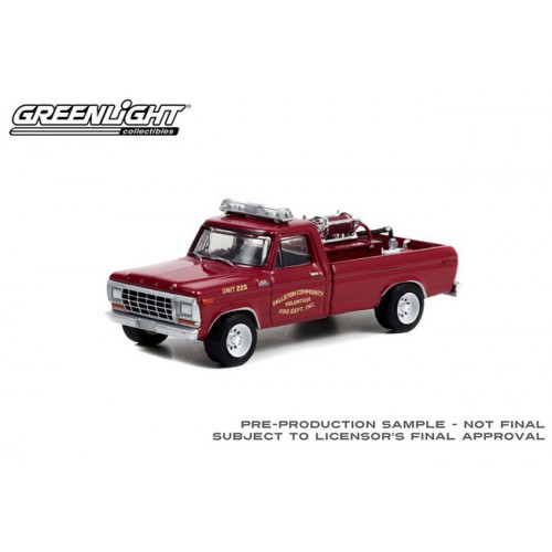 Greenlight Fire and Rescue Series 3 - 1978 Ford F-250 Brush Truck