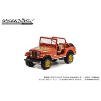 Greenlight All-Terrain Series 13 - 1981 Jeep CJ-7 Golden Eagle