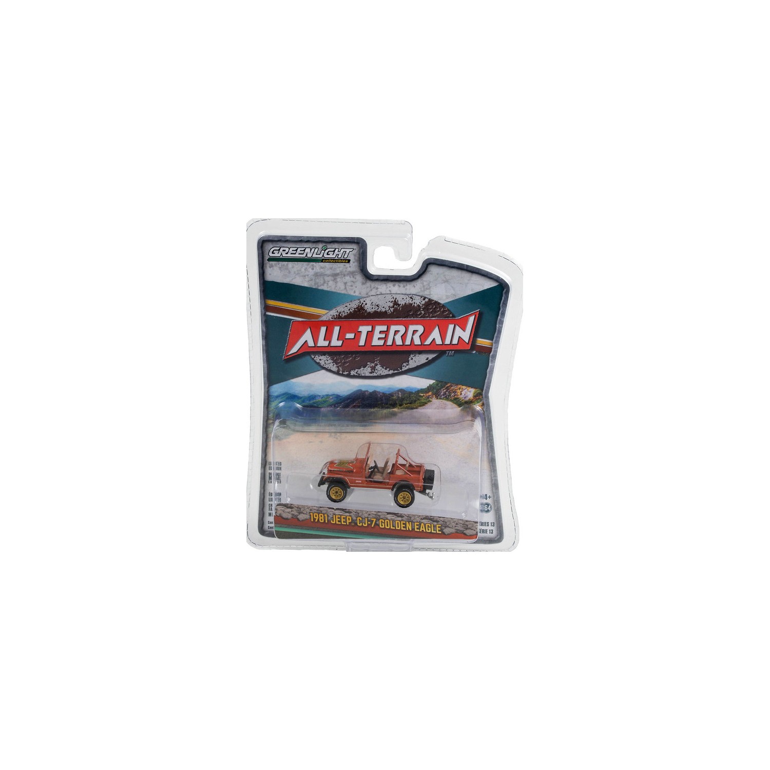 Voiture Miniature Greenlight - A-Team - Jeep CJ-7 1981 - Échelle 1/43 En Métal