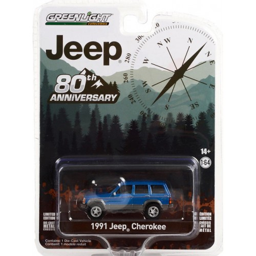 Greenlight Anniversary Collection Series 14 - 1991 Jeep Cherokee