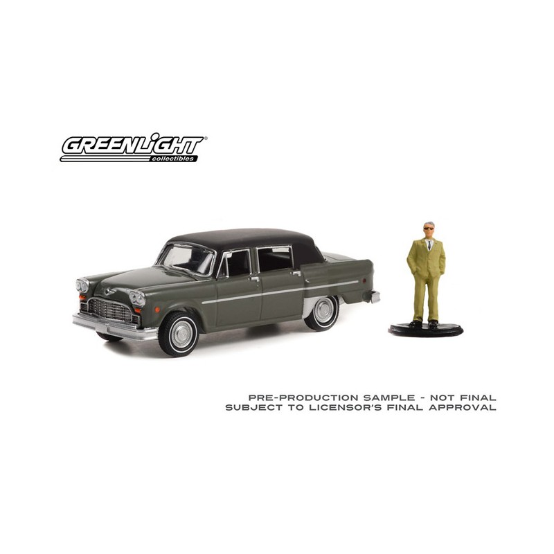 Greenlight Hobby Exclusive 1969 Checker Marathon - Taxi Cleveland Zone Cab Co - Scala 1/64