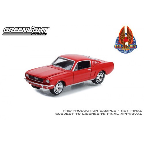 Greenlight Hollywood Special Edition Fall Guy Stuntman Association - 1966 Ford Mustang Fastback 2+2