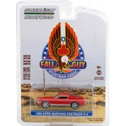 Greenlight Hollywood Special Edition Fall Guy Stuntman Association - 1966 Ford Mustang Fastback 2+2