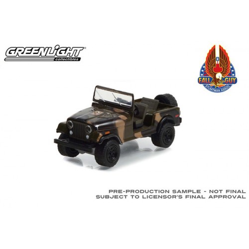 Greenlight Hollywood Special Edition Fall Guy Stuntman Association - 1981 Jeep CJ-7