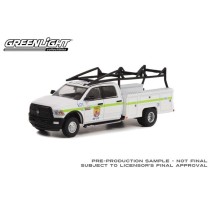 Greenlight Dually Drivers Series 10 - 2018 RAM 3500 Dually with Service Bed