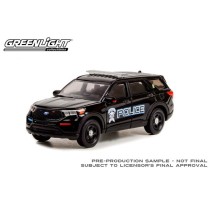 Greenlight Hobby Exclusive - 2022 Ford Police Interceptor Utility Fishers Police Department