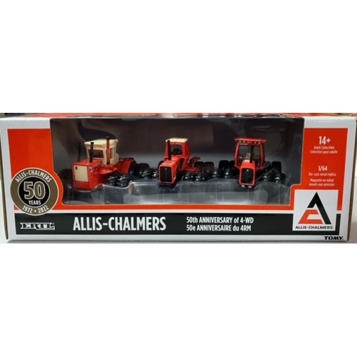 Ertl Allis-Chalmers 50th Anniversary of 4-WD Set