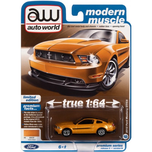 Auto World Premium 2022 Release 3B - 2012 Ford Mustang GT/CS