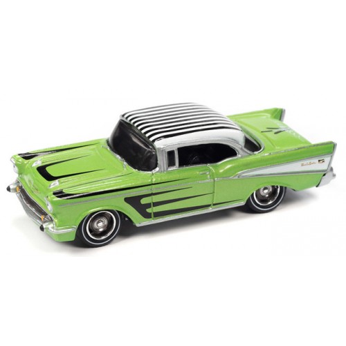 Johnny Lightning Street Freaks 2022 Release 1A - 1957 Chevy Bel Air