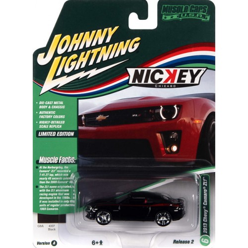 Johnny Lightning Muscle Cars USA 2022 Release 2A - 2013 Chevy Camaro ZL1