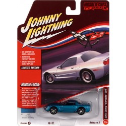 Johnny Lightning Muscle Cars USA 2022 Release 2B - 2001 Chevy Corvette Z06
