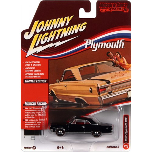 Johnny Lightning Muscle Cars USA 2022 Release 2B - 1967 Plymouth GTX
