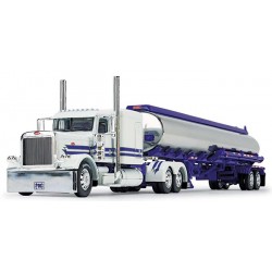 DCP by First Gear - Peterbilt 389 with Heil Fuel Tanker Trailer Preferred Materials Inc