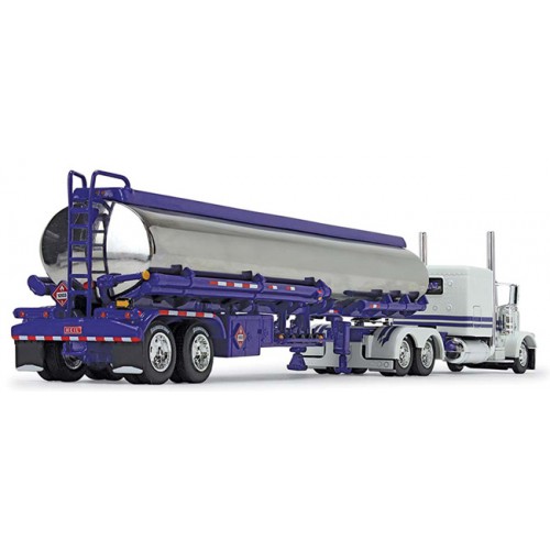DCP by First Gear - Peterbilt 389 with Heil Fuel Tanker Trailer Preferred Materials Inc
