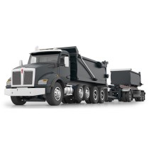 DCP by First Gear - Kenworth T880 Rogue Dump Body and Rogue Dump Trailer
