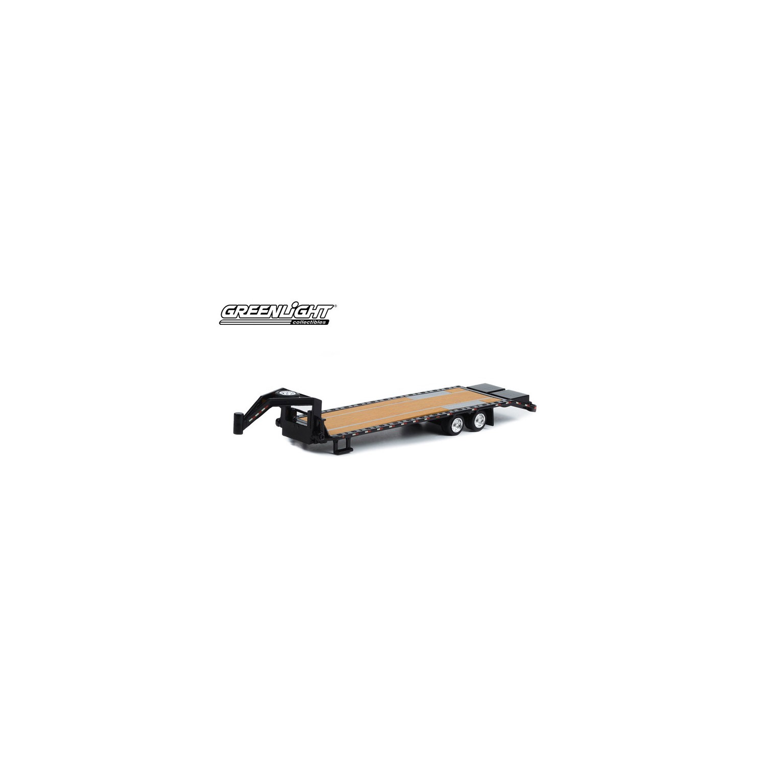 Greenlight Hobby Exclusive - Gooseneck Trailer Black