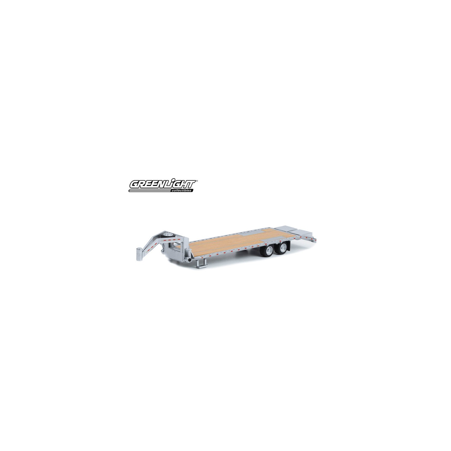 Greenlight Hobby Exclusive - Gooseneck Trailer Primer Gray