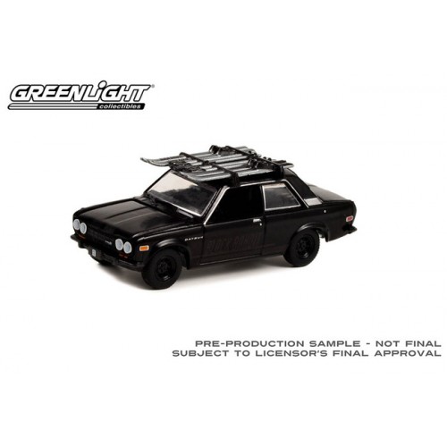 Greenlight Black Bandit Series 27 - 1971 Datsun 510 with Ski Roof Rack