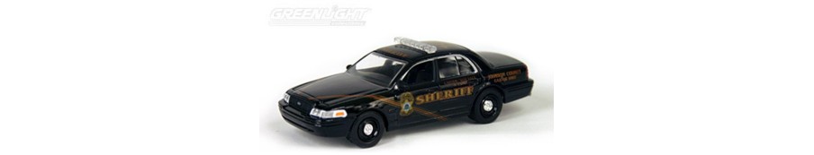 Greenlight Collectibles Hot Pursuit Police Cars Series